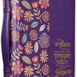 Load image into Gallery viewer, Jeremiah 29:11 Faux Leather Purple Personalized Bible Cover for Women
