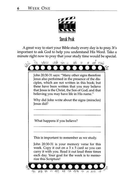 Discover 4 Yourself, Children's Bible Study Series: Jesus in the Spotlight (John Chapters 1-10)