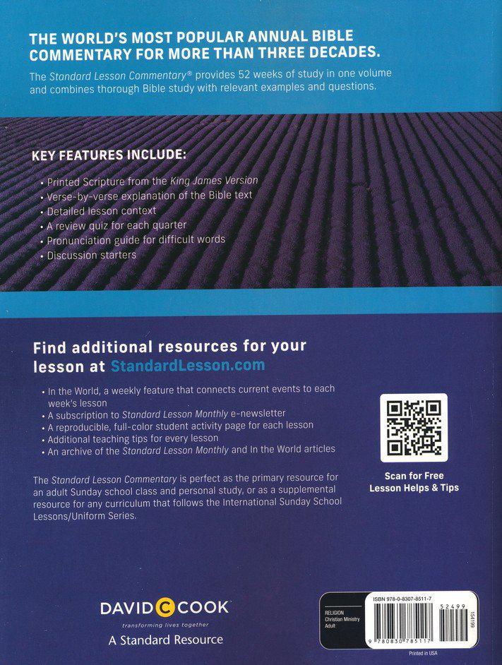 KJV Standard Lesson Commentary, Large Print Edition 2023-2024