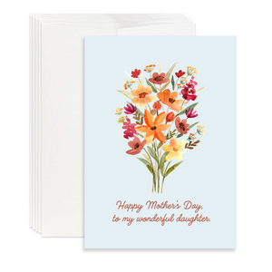 Christian Mother's Day Wonderful Daughter Greeting Card