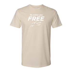 He makes you FREE John 8:36 Shirt