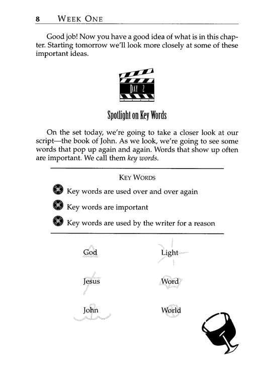 Discover 4 Yourself, Children's Bible Study Series: Jesus in the Spotlight (John Chapters 1-10)