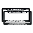 Load image into Gallery viewer, 2 Corinthians 5:17 Old Things Have Passed Away; Behold, All Things Have Become New. | Christian License Plate Frame
