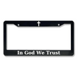 Load image into Gallery viewer, In God We Trust | Christian License Plate Frame

