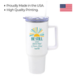 Load image into Gallery viewer, Be Still And Know That I Am God Psalm 46:10 | Christian Travel Mug Tumbler

