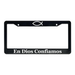 Load image into Gallery viewer, En Dios Confiamos | Christian Spanish License Plate Frame
