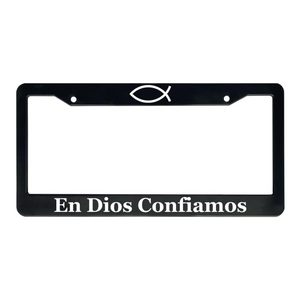 En Dios Confiamos | Christian Spanish License Plate Frame