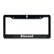 Load image into Gallery viewer, Blessed | Christian License Plate Frame
