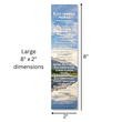 Load image into Gallery viewer, Spanish Inspirational Encouraging 8X2inch Bookmark with Poem (This Too Shall Pass) Packs | Marcador en Español con el Poema Esto también pasará

