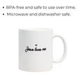 Load image into Gallery viewer, Jesus Loves Me And Jesus Loves You Christian Bible Verse Coffee Mug
