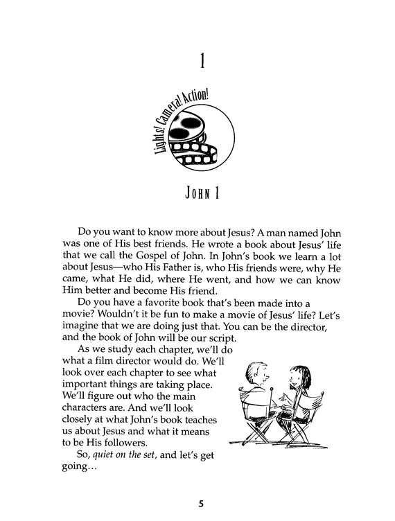 Discover 4 Yourself, Children's Bible Study Series: Jesus in the Spotlight (John Chapters 1-10)