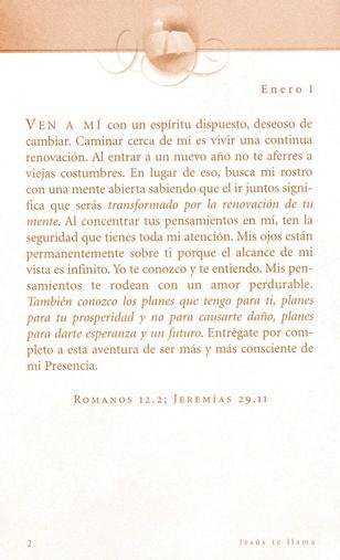 Jesús Te Llama, Enc. Dura (Jesus Calling, Hardcover) - Sarah Young