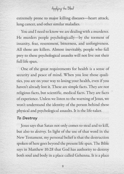 Applying the Blood: How to Release the Life & Power of Jesus' Sacrifice - Derek Prince