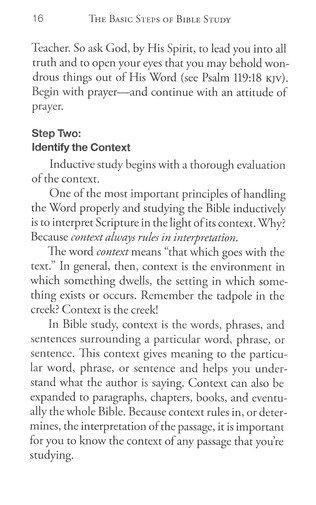 The Basic Steps of Bible Study - Kay Arthur