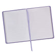 Load image into Gallery viewer, Be Brave Purple Faux Leather Journal
