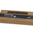 Load image into Gallery viewer, Faithful Servant Matthew 5:6 Navy Blue Pen
