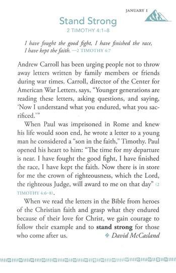 Stand Strong: 365 Daily Devotions for Men by Men