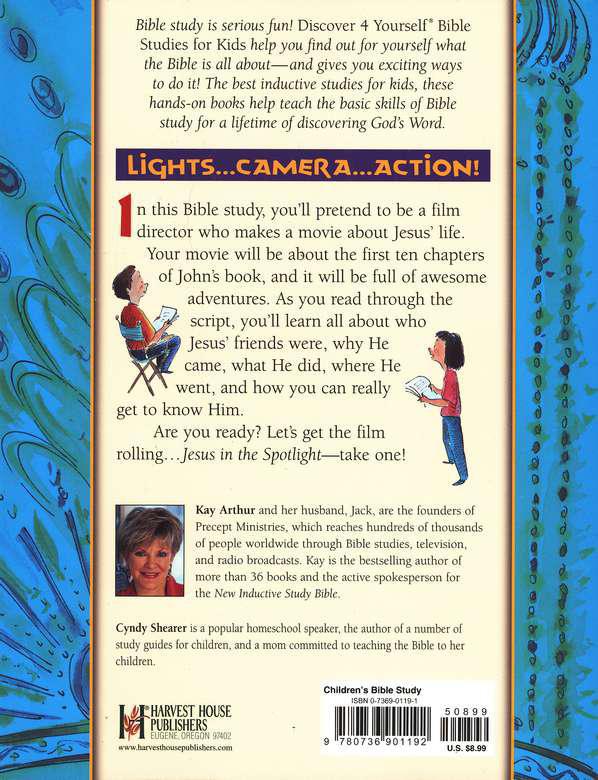Discover 4 Yourself, Children's Bible Study Series: Jesus in the Spotlight (John Chapters 1-10)