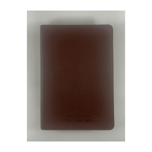 Personalized Custom Text Your Name NIV The Open Bible Complete Reference System Comfort Print Brown Genuine Leather