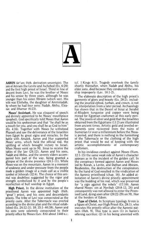 New Unger's Bible Dictionary Revised & Expanded