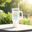 Load image into Gallery viewer, Be Still And Know That I Am God Psalm 46:10 | Christian Travel Mug Tumbler
