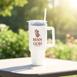 Load image into Gallery viewer, Man of God 1 Timothy 6:11 | Christian Travel Mug Tumbler

