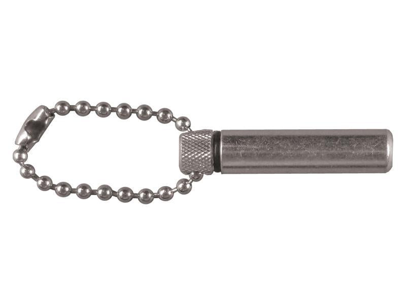 Anointing Oil Silver Vial Keychain 1 3/4 inch