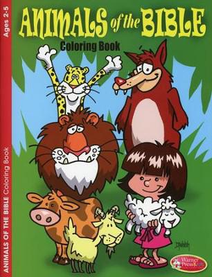 Animals of the Bible Coloring Book - Ages 2 to 5