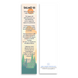 Load image into Gallery viewer, Spanish Christian Bookmark with Bible Verse (Psalm 23) | Marcapaginas en Español con el Salmo 23 (8X2in.)
