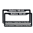Load image into Gallery viewer, Salmo 46:10 Estad Quietos Y Sabed Que Yo Soy Dios | Christian Spanish License Plate Frame
