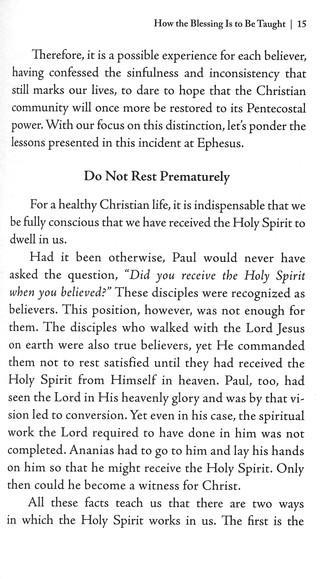 Experiencing the Holy Spirit - Andrew Murray