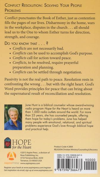 Conflict Resolution [Hope For The Heart Series] - June Hunt