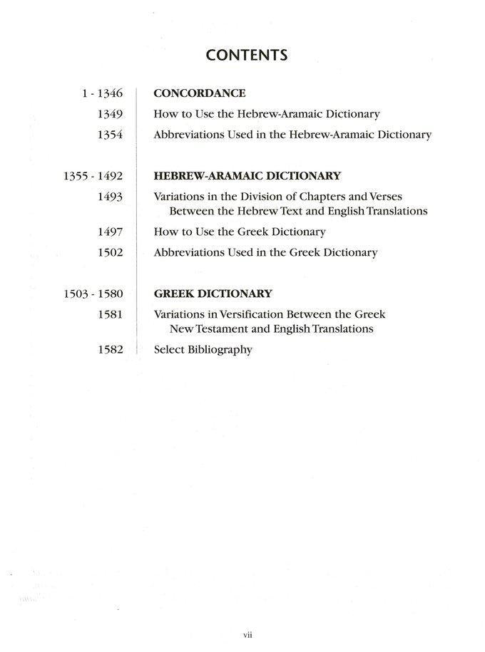 The Strongest NASB Exhaustive Concordance