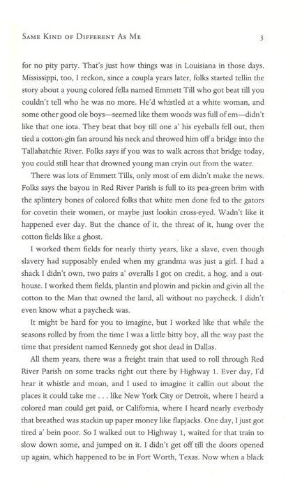 Same Kind of Different As Me, Movie Edition - Ron Hall, Denver Moore