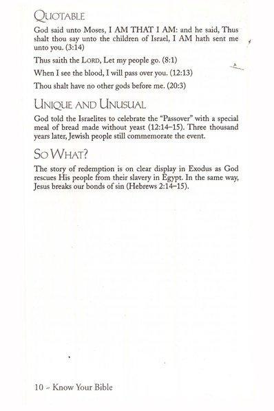 Know Your Bible: All 66 Books Explained and Applied - Paul Kent