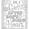 Load image into Gallery viewer, A Girl After God&#39;s Own Heart Coloring Book
