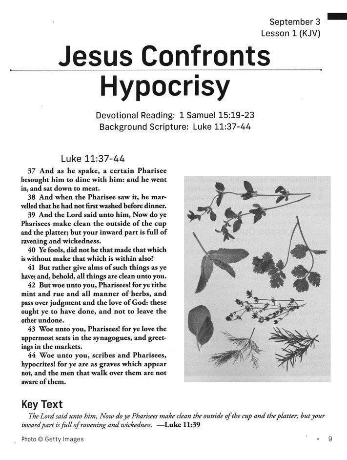 KJV Standard Lesson Commentary, Large Print Edition 2023-2024