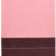 Load image into Gallery viewer, KJV Large Print Edition Two-Tone Pink/Brown Bible
