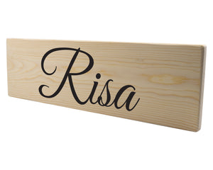 Risa Spanish Wood Decor