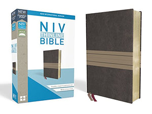 Personalized NIV Comfort Print Thinline Bible Leathersoft Chocolate/Tan New International Version