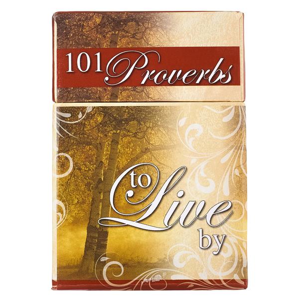 101 Proverbs To Live By Boxed Cards