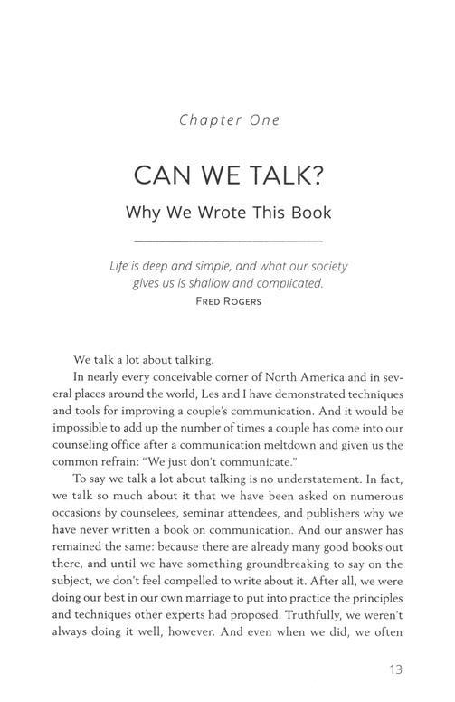 Love Talk - Dr. Les Parrott, Dr. Leslie Parrott