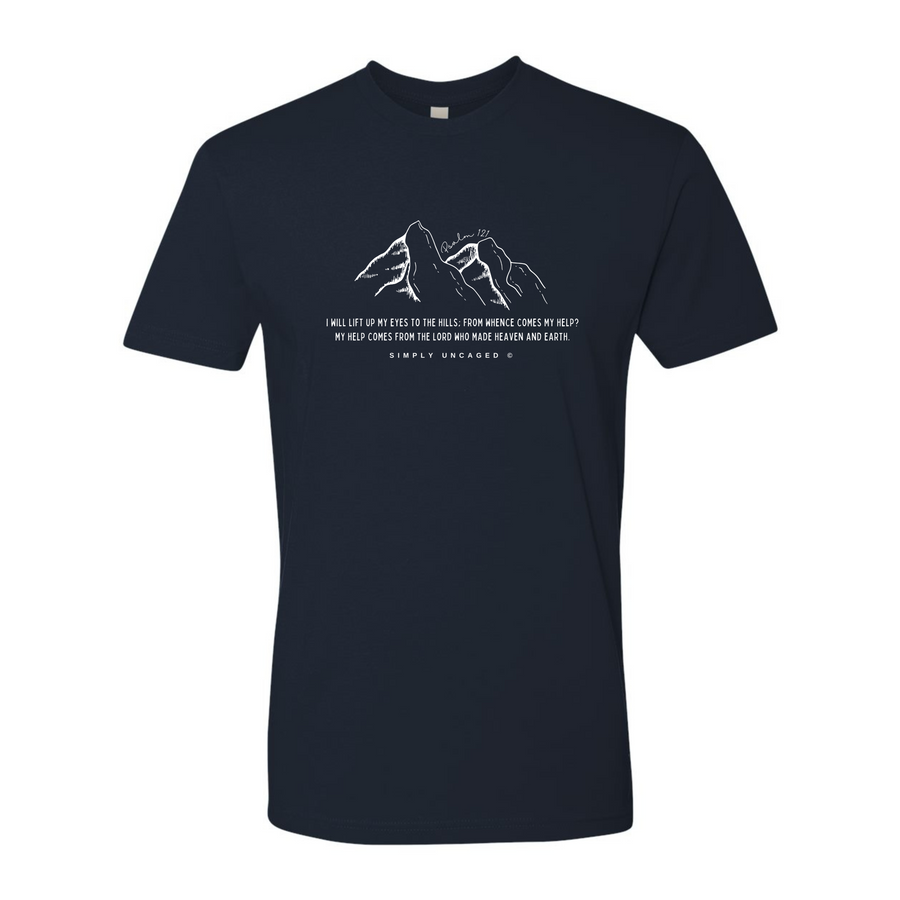 I Lift My Eyes to the Hills Psalm 121 Shirt