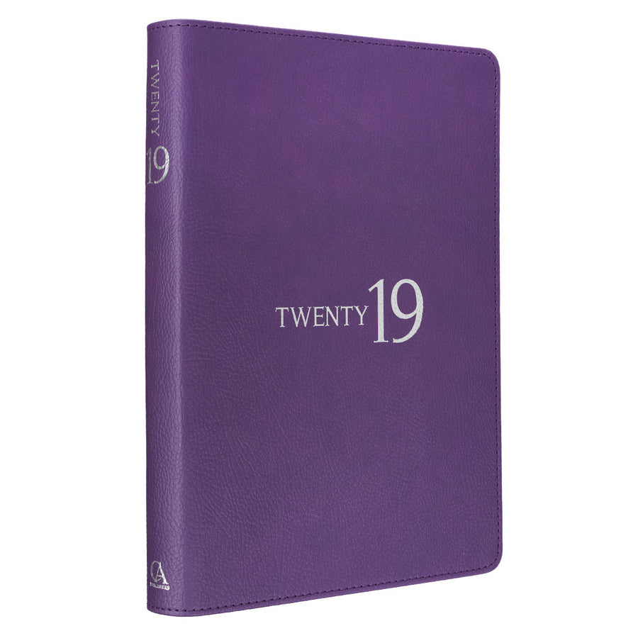 Twenty 19 Purple Planner