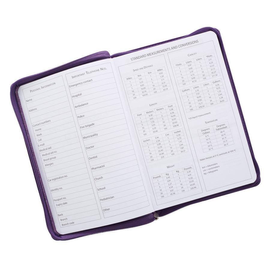 Twenty 19 Purple Planner