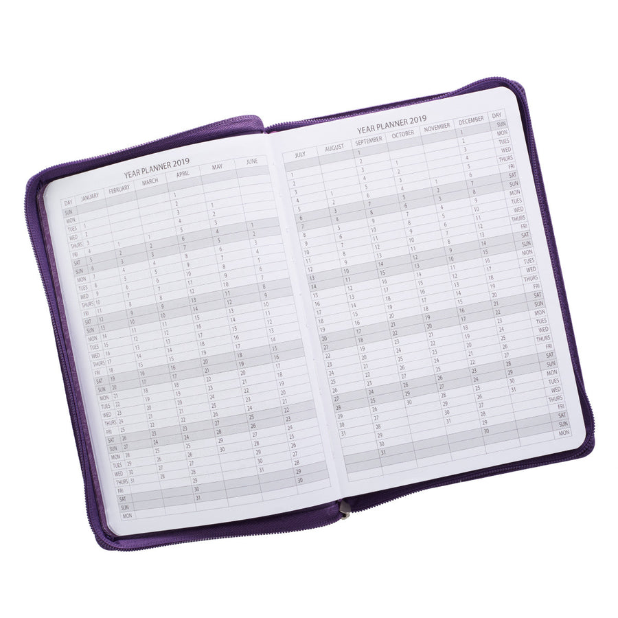 Twenty 19 Purple Planner