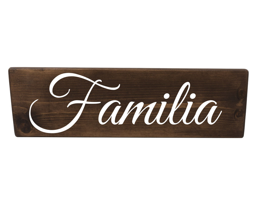 Familia Spanish Wood Decor