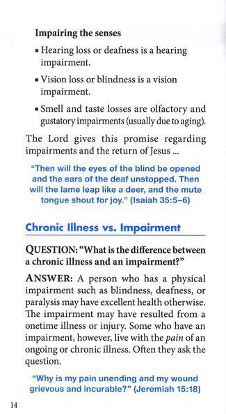 Chronic Illness & Disability [Hope For The Heart Series] - June Hunt