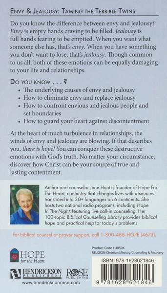 Envy & Jealousy [Hope For The Heart Series] - June Hunt