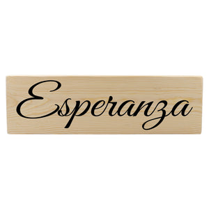 Esperanza Spanish Wood Decor